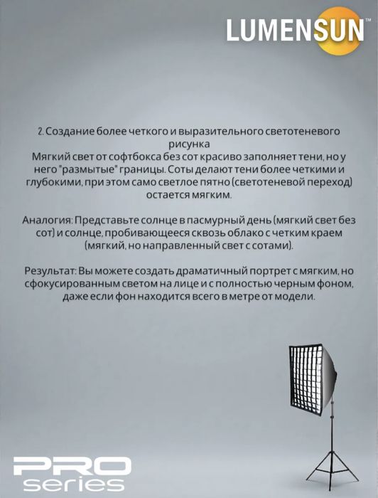 Софтбокс на 4 лампы