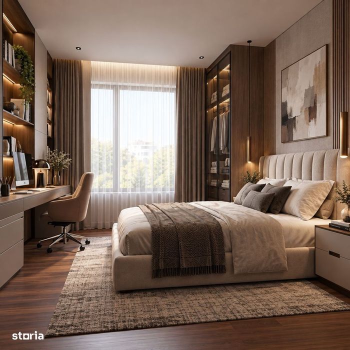 Apartament 4 camere, bloc nou, metrou, sector 3, centrala, parcare 50%