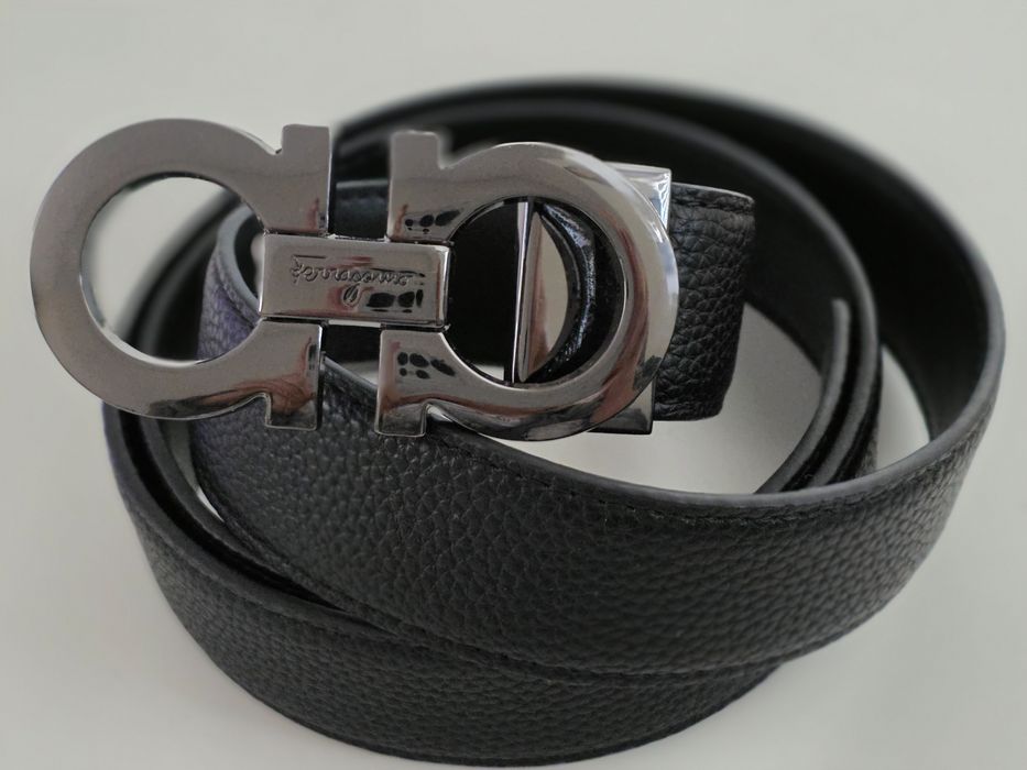 Луксозен  колан с дизайнерска  Salvatore Ferragamo