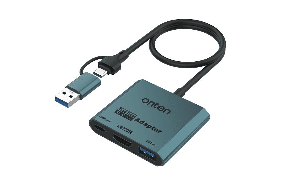 Type-C USB-A хаб адаптер HDMI + type-C+USB