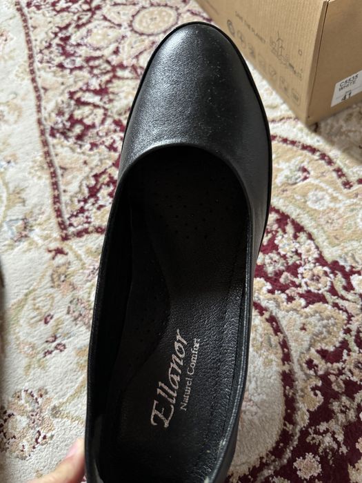 Туфли кожаные