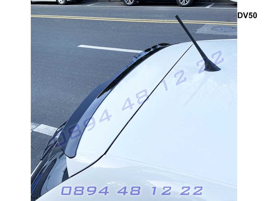 Тунинг Лип Спойлер Крило Багажник Капак VW Polo MK6 Поло 6 2018+