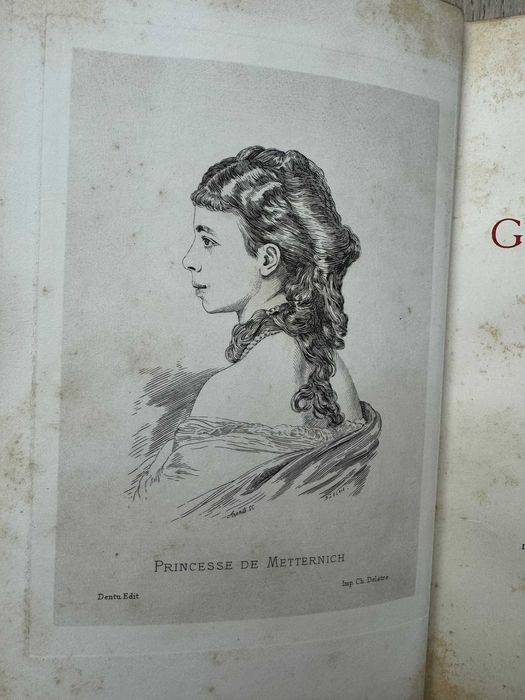 Les Grandes Dames d'Aujourd'hui" (1886) - Carte rară, de colecție