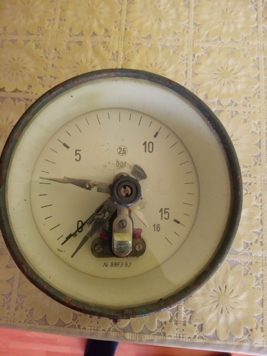 Manometru contact electric 16bar