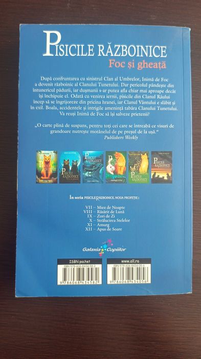 Pachet Seria Pisicile razboinice - Erin Hunter