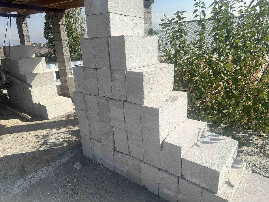 Газоблоки новые остаток