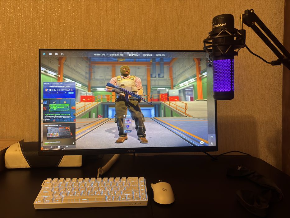 Игровой микрофон Hyperx QuadCast S