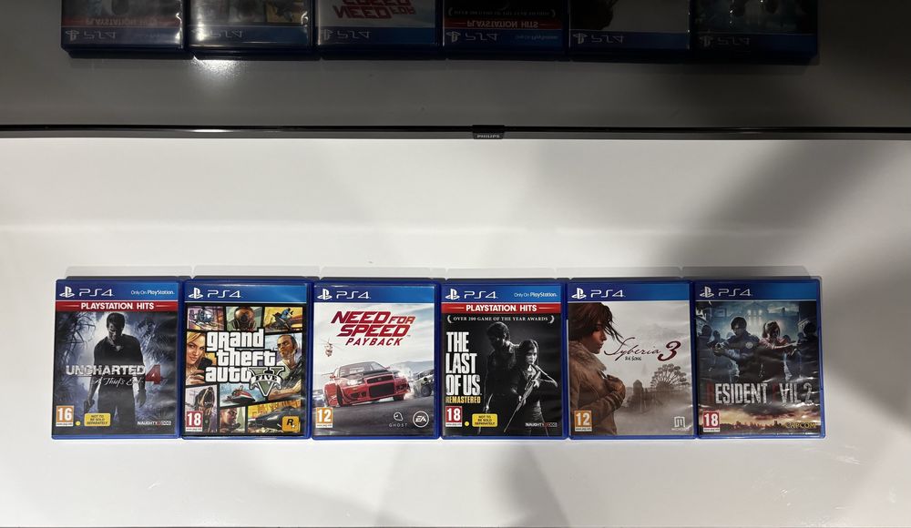 PS4 игри (оригинални дискове) – перфектно състояние!