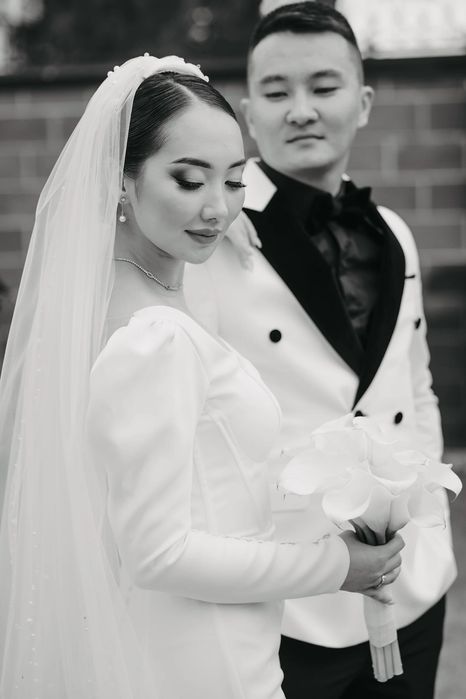 Свадебное платье классическое