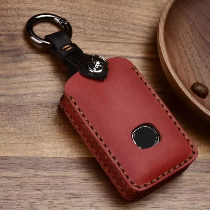 Калъф за ключ от естествена кожа Mazda /Мазда 3, CX30 ,CX5 ,CX3, CX9