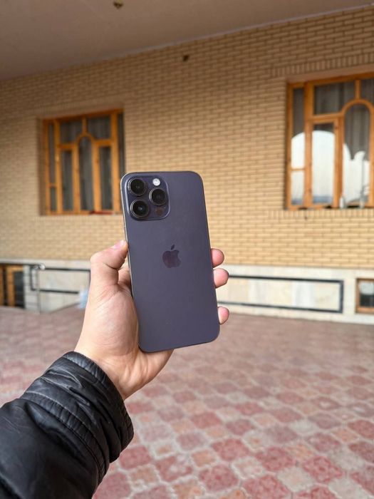 Holati idyal iphone 14 pro max 128 gb 84 yonks usto kurmagan faqat nax
