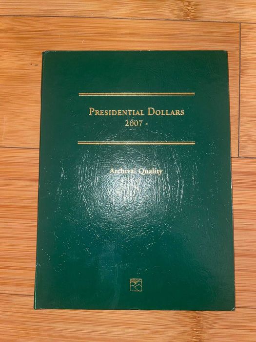 Album cu 40 monede dolari presedinti americani