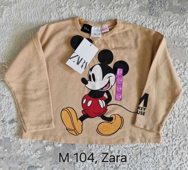 Bluza mickey mouse 4 ani