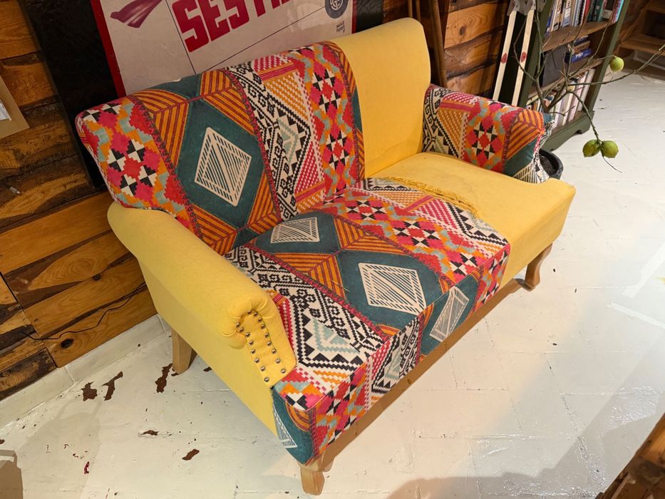 Canapea designer multicolor 2 persoane