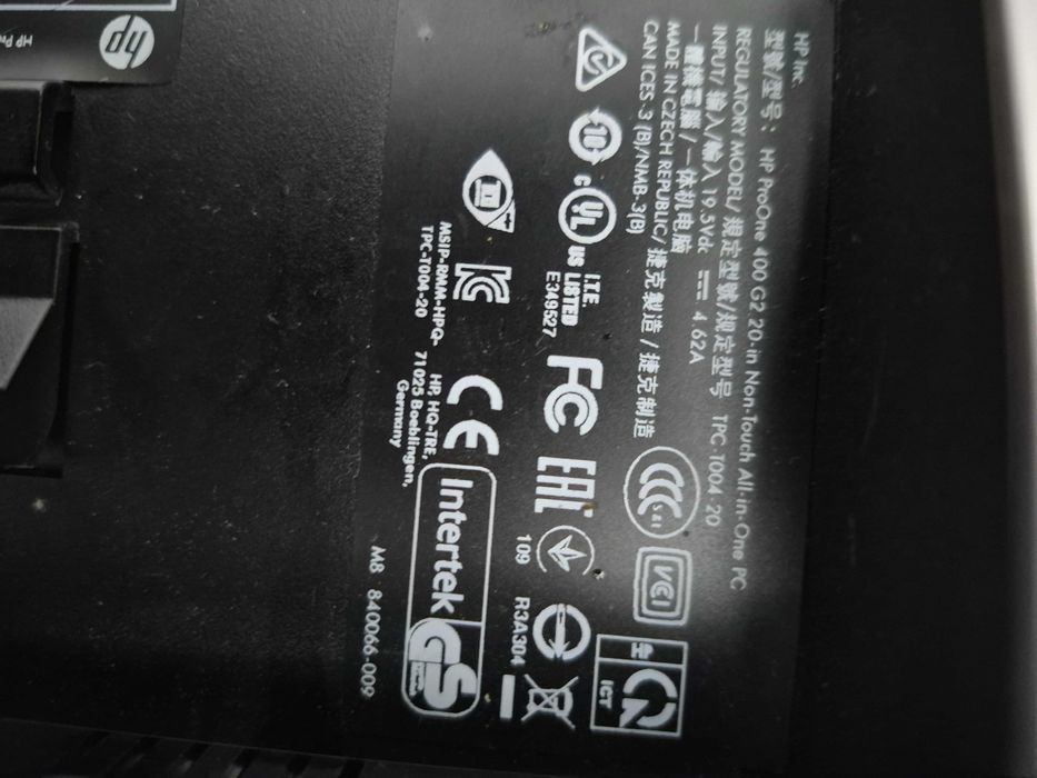 Моноблок HP ProOne 400 G2