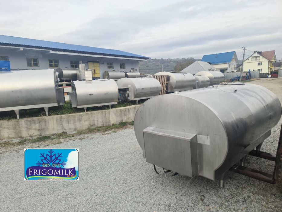 Racitor lapte , tanc racire lapte MUELLER 4000 l , cu spalare , montaj