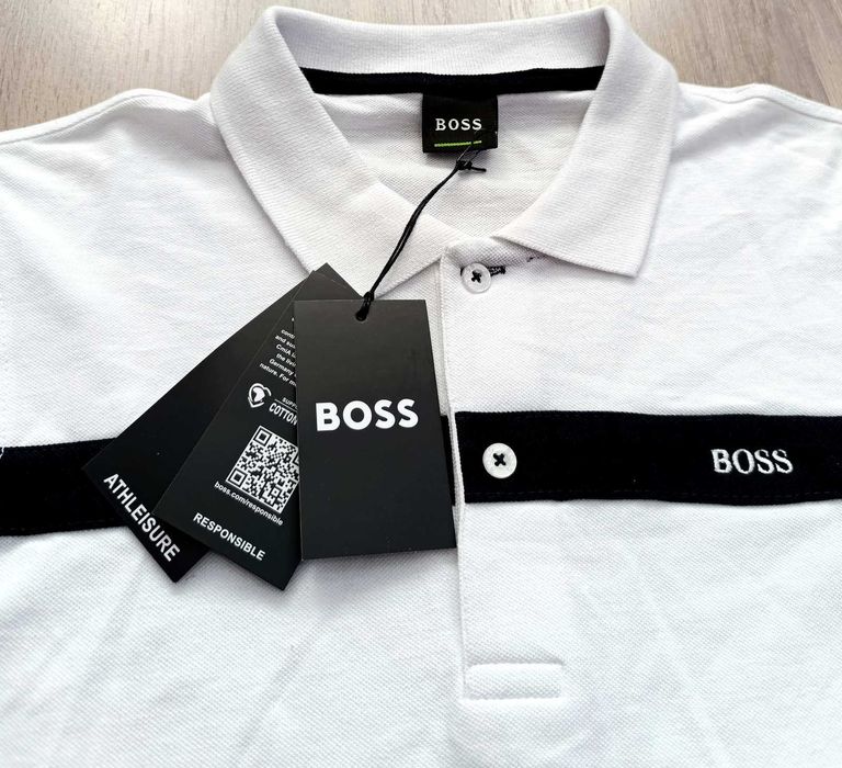 Мъжки тениски с яка Hugo Boss