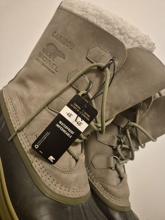 Cizme Sorel Caribou Ghete iarna piele gen UGG Lowa