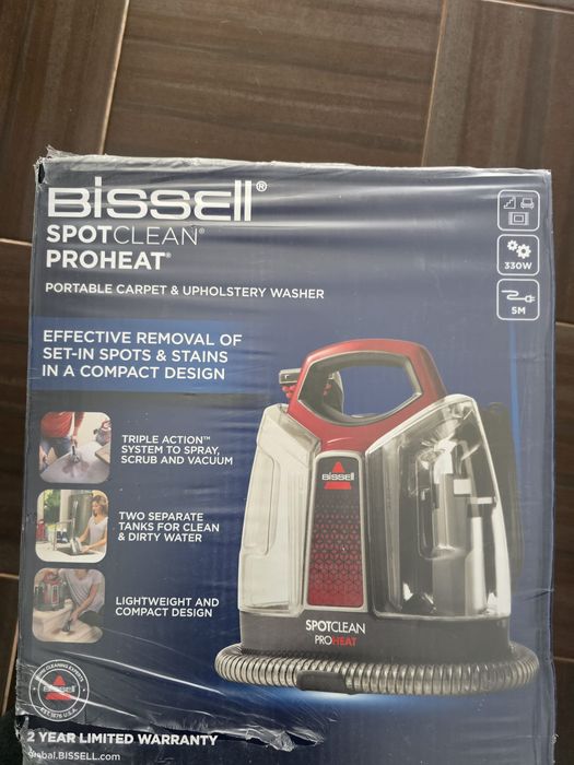 Aspirator bissel spot clean ,pt tapițeri saltea etc ,nou sigilat .