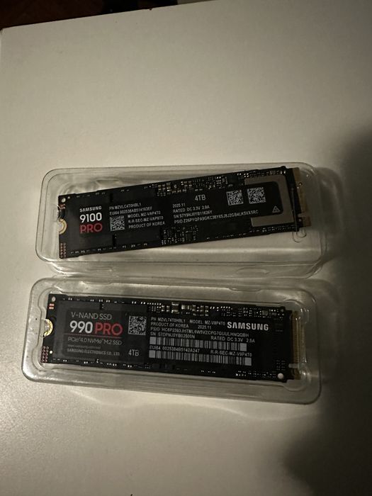 Samsung 990 Pro-9100 pro 4TB