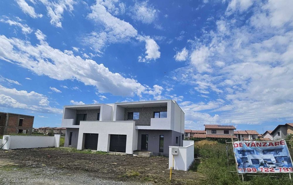 Duplex cu garaj integrat langa Timisoara
