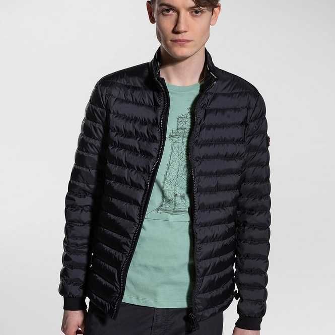 Jacheta slim S M premium Peuterey usoara practica profesionala negru