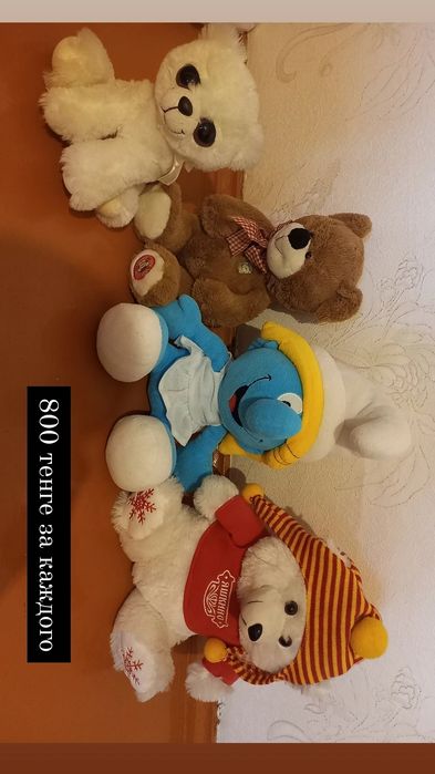 продам мягкие игрушки