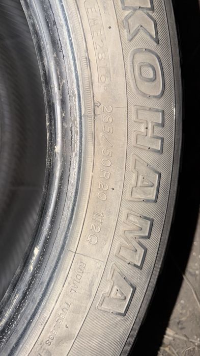 Шины YOKOHAMA 285/50/R20