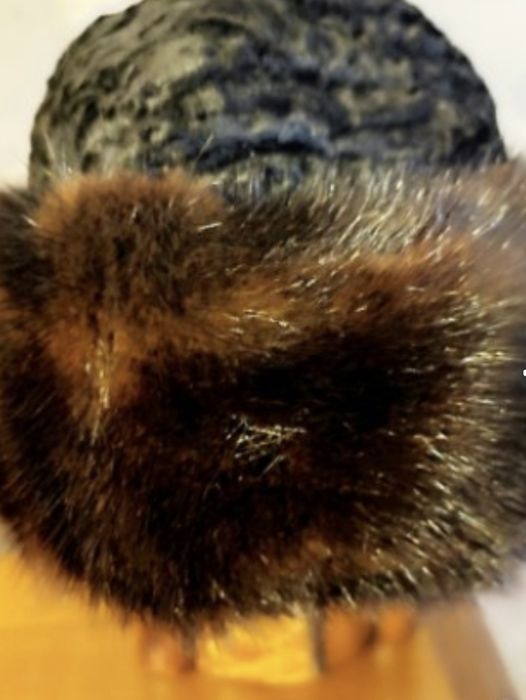 Шапка естествени кожи