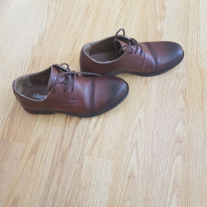 Pantofi piele baieti