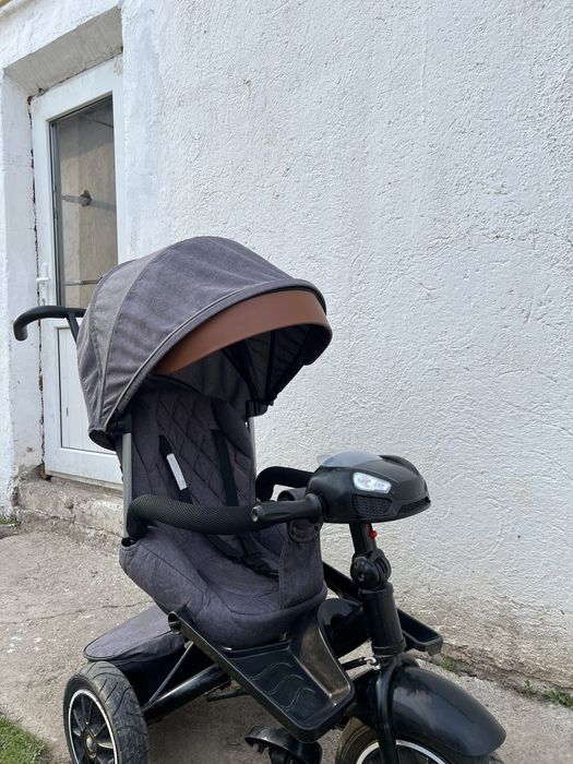 Детский велосипед-коляска