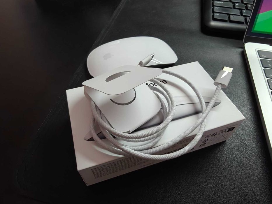 APPLE MAGIC MOUSE 2024 WHITE Multi-Touch Surface, MXK53ZM/A