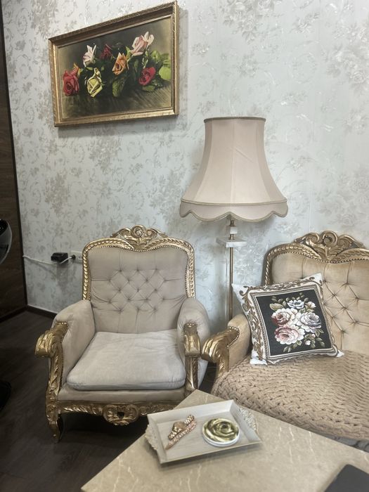 Бароково канапе и кресло