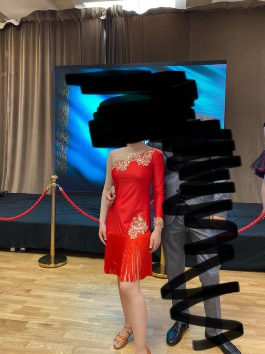 Продам платье для латиноамериканских танцев