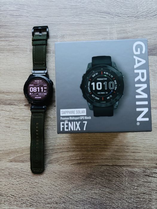 Garmin Fenix 7 sapphire solar