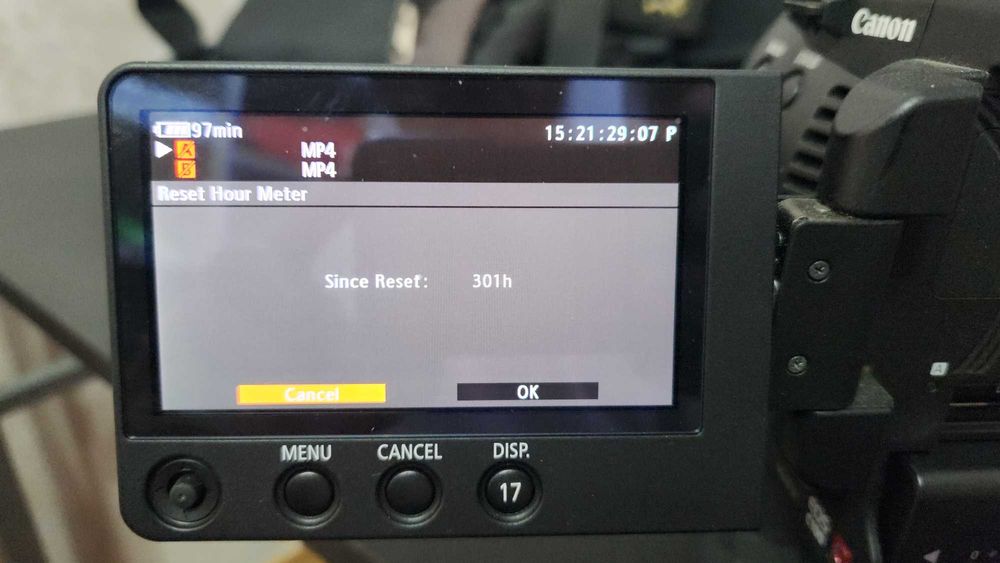 2 camere canon c100 mk2 300ore