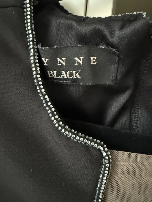 Елегантен черен гащеризон Lynne