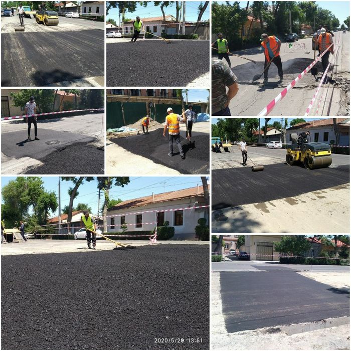 Asfaltlash yul tamirlash xizmati