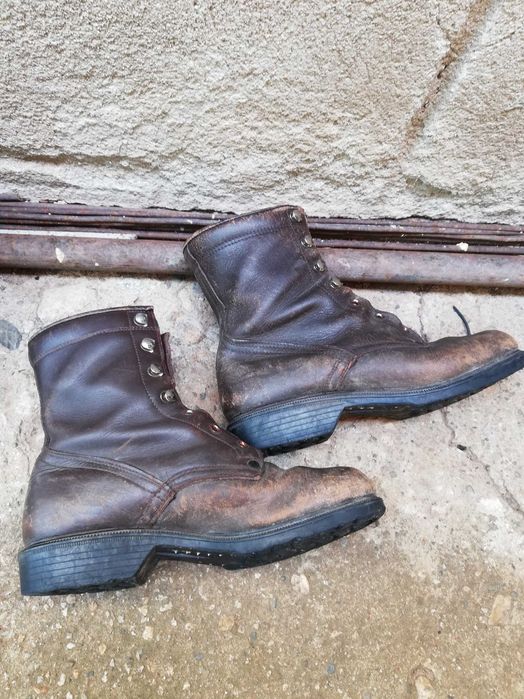 Стари военни кожени ботуши 41 номер