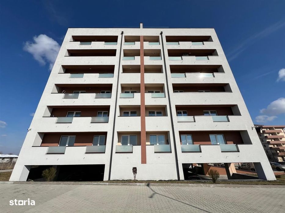 Apartament 2 camere, 2 balcoane, finisat la alb