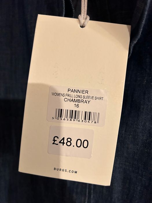 Памучна риза Burgs