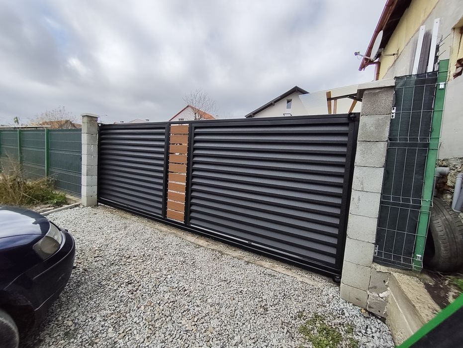 Poarta și pietonala - Personalizate pentru exterior * Bistrița