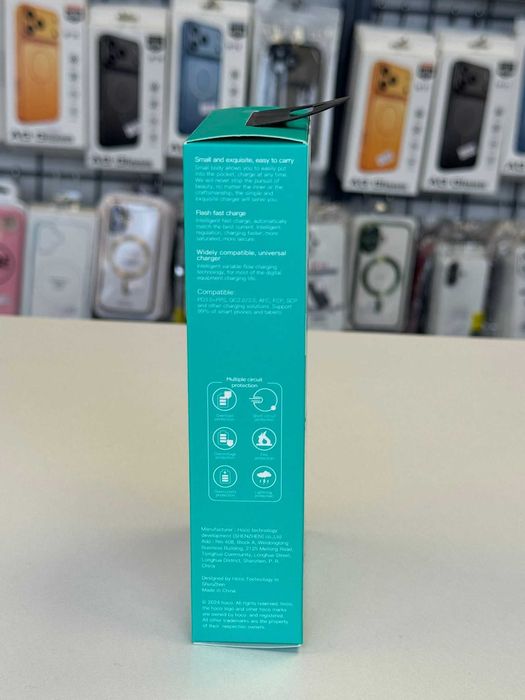 Incarcator hoco + cablu lightning, incarcare rapida, 30 w