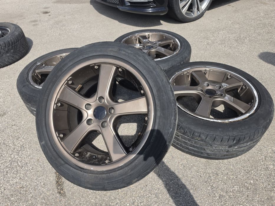 5х112/17 с гуми Мерцедес Ауди Фолксваген Шкода Сеат 5x112/17 VW Skoda Audi Mercedes