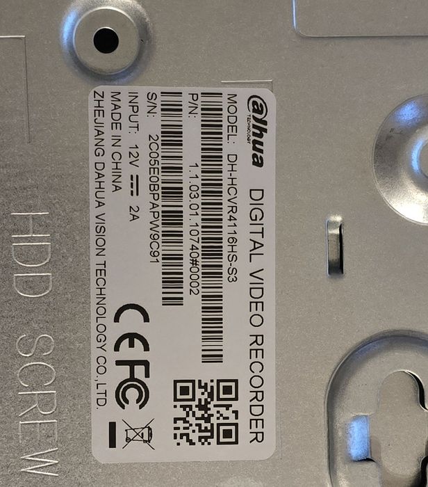 Dahua DH-HCVR4116HS-S3