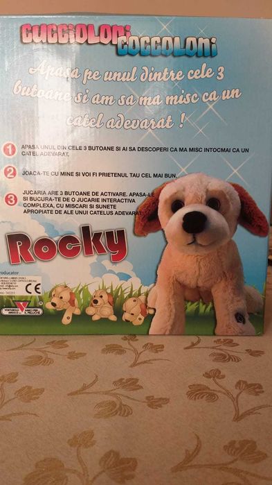 Catelus de plus inteligent Rocky vazut  la reclama TV
