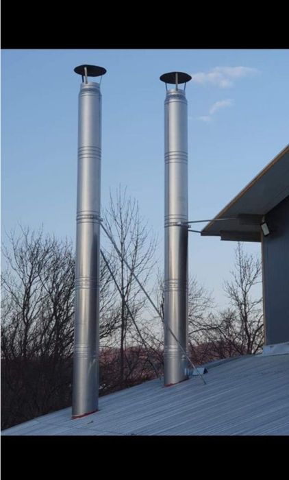 Coșuri de fum din inox dublu izolat