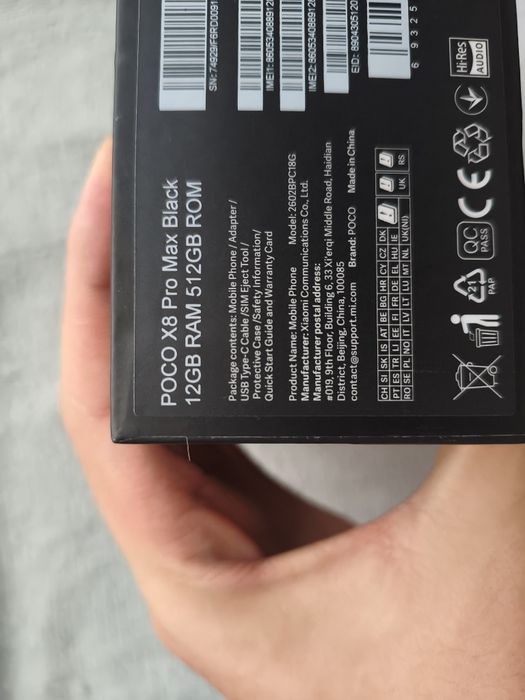 Poco x8 pro max (global)