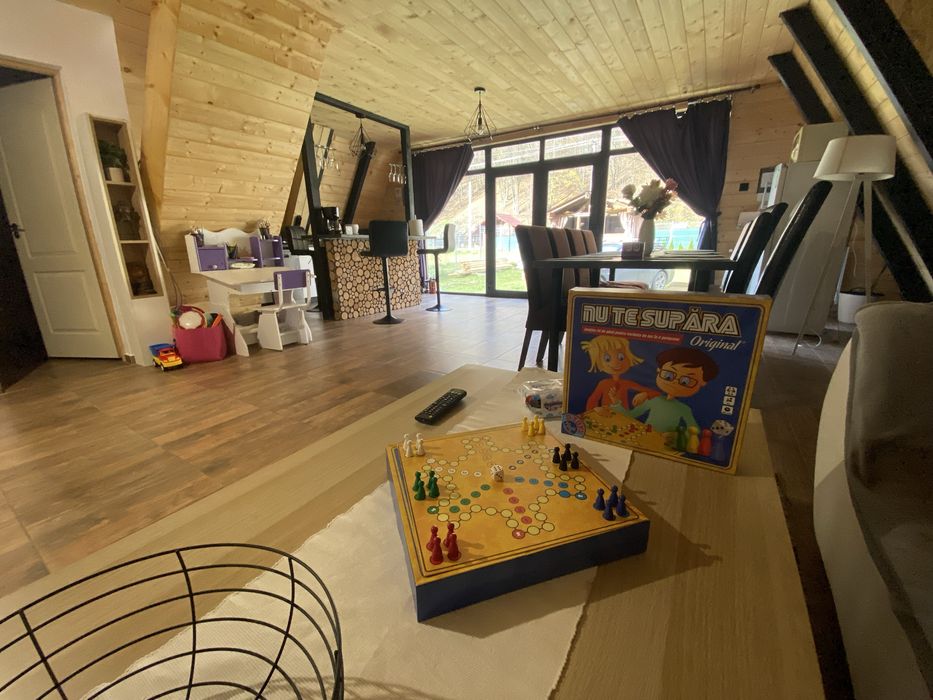 Cabana A Frame cu Sauna Piscina Si Jacuzzi in jud Cluj
