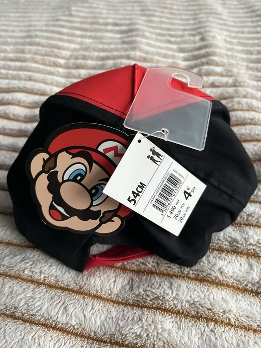 Caciula + sapca Super Mario Nintendo